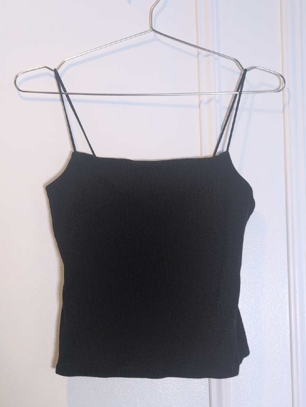 Madewell Black Spaghetti Strap Camisole
